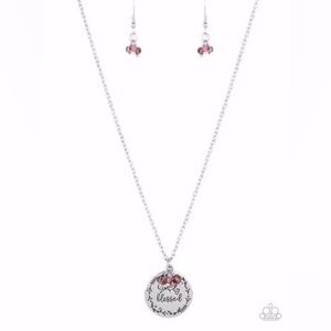 Simple Blessings - Purple Necklace